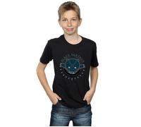 Marvel Boy's Kawaii Black Panther Pounce T-Shirt | Size: 9 Years Marvel Black 9 Years