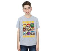 Marvel Boys Kawaii Super Heroes T-Shirt Sport Grey 9-11 Years