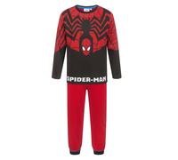 Marvel Boy's Kids Short Sleeve Short Leg Pyjama Set (Boys Red) in Red | Size: 8 Years Marvel Red 8 Years