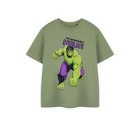 Marvel Boy's Kids Short Sleeved T-Shirt (Green) in Green | Size: 13-14 Years Marvel Green 13-14 Years