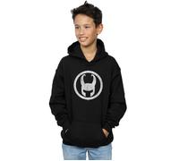 Marvel Boy's Loki Icon Hoodie in Black | Size: 7-8 Years Marvel Black 7-8 Years