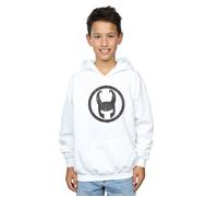 Marvel Boy's Loki Icon Hoodie in White | Size: 7-8 Years Marvel White 7-8 Years