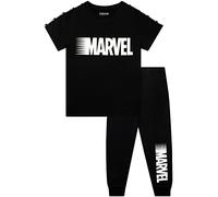 Marvel Boys Pyjamas Black 6-7 Years
