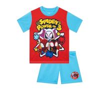 Marvel Boys Pyjamas, Spidey And His Amazing Friend Pjs For Boys, Short Sleeve Pyjama Set, Blue 5-6 Years
