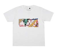 Marvel Boy's Scrapbook Logo T-Shirt, White, 7-8 Years