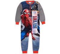 Marvel Boy's Spider-Man Kids Grey Onesie | Size: 3-4 Years Marvel Grey 3-4 Years