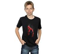 Marvel Boys Spider-Man Web Wrap T-Shirt Black 12-13 Years