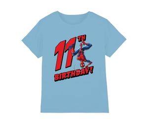 Marvel Boy's Spiderman Birthday 11 Unisex Kids T Shirt T-Shirt