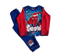 Marvel Boys Spiderman Christmas Festive Pyjamas PyjamaSet Nightwear Navy (UK, Age, 3 Years, 4 Years, Regular, Navy)