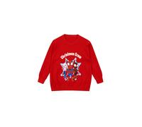 Marvel Boy's Spiderman Christmas Jumper in Red | Size: 9-11 Years Marvel Red 9-11 Years