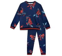 Marvel Boys Spiderman Outfit | Boys Sweatshirt and Joggers Co Ord Set | Spiderman Tracksuit For Kids | Blue 11-12 Years