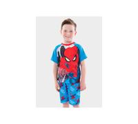 Marvel Boy's Spiderman Short Pyjamas in Blue | Size: 4-5 Years Marvel Blue 4-5 Years
