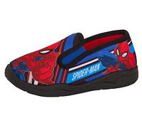 Marvel Boys Spiderman Slippers Elasticated Gusset Slip On Kids Slipper House Shoes