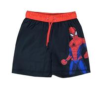 Marvel Boys Spiderman Swim Shorts, Black Age 5-6 Years