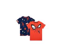Marvel Boy's Spiderman T-Shirt 2 Pack | Size: 4-5 Years Marvel Multicolor 4-5 Years