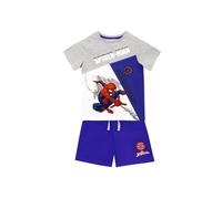 Marvel Boys Spiderman T-Shirt And Shorts Set Multicoloured Age 7 to 8 Years