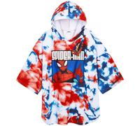 Marvel Boys Spiderman Towelling Poncho Bath Pool Beach Lightweight Comfort