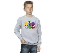 Marvel Boys Spidey and His Amazing Friends Faces Sweatshirt Sport Grey 3-4 Years