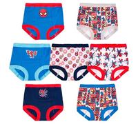 marvel Boys' Superhero Potty Training Pants, Success Chart & Stickers with Spiderman, Iron Man, Hulk & More Sizes 18M-4T, 7-Pack Hero
