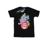 Marvel Boys Thanos Snap T-Shirt - Black - Black - 12-13 Years