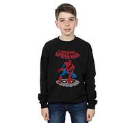 Marvel Boys The Amazing Spider-Man Sweatshirt Black 5-6 Years