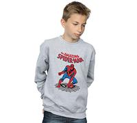 Marvel Boys The Amazing Spider-Man Sweatshirt Sport Grey 12-13 years