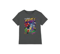 Marvel Boy's The Ultimate Battle T-Shirt, Charcoal | Size: 7-8 Years Marvel Charcoal 7-8 Years