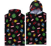 Marvel Boys Towelling Poncho Bath Pool Beach Lightweight Comfort