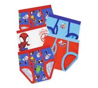 Marvel Boys Underwear, Spidey And His Amazing Friends 5 Pack Boys Pants, Spiderman Kids Underwear, Multicoloured 7-8 Years