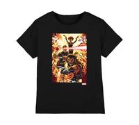 Marvel Boy's X-Men Wolverine Cyclops Jean Grey Unisex Kids T Shirt T-Shirt