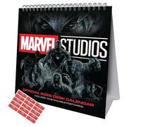 Marvel Calendar Desk Easel Flip Calendar 2026 Gift with Free Organisational Stickers Included