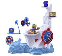 Marvel Stunt Squad Tower Smash Game Set Figure