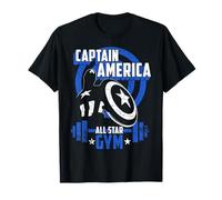 Marvel Captain America All-Star Gym Silhouette Hero T-Shirt