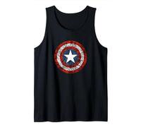 Marvel Captain America Avengers Shield Comic Tank Top