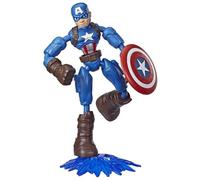 Marvel Captain America Bend And Flex Multicolor