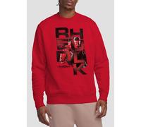 Marvel Captain America Brave New World Red Hulk Grit Sweatshirt, Red | Size: Medium Marvel Red M