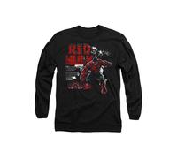Marvel Captain America Brave New World Red Hulk Rage Long Sleeve T-Shirt, Black Black