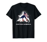 Marvel Captain America: Brave New World Spray Stencil Style T-Shirt