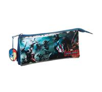 Marvel Captain America Childrens/Kids Official Civil War Triple Pencil Case