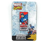 Marvel Captain America Comic Augmented Reality Pin Badge