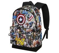 Marvel Captain America Comic-FAN HS Backpack 2.2, Multicolour, 31 x 44 cm, Capacity 24 L
