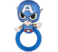 CERDÁ LIFE'S LITTLE MOMENTS Life'S Little Moments - Captain America Dog chew toys - Dental dog chew for dogs and puppy - tough dog toys - Official Marvel Licensed