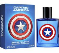 Marvel Captain America Eau de Toilette Spray 100ml-200ml Men's Aftershave New