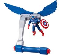 Marvel Epic Hero Series Captain America: Brave New World Flight Control Figure, Red/White/Blue
