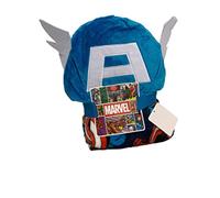 Marvel Captain America Hooded Throw Kids Soft Cosy Wrap Fleece Children Blanket