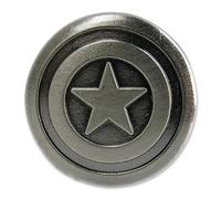 Marvel Captain America Shield Deluxe Pewter Lapel Pin