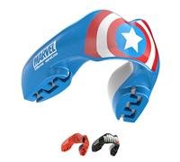 Marvel Captain America Sports Mouth Guard for Braces, Gum Shield with Case