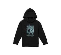 Marvel Captain America Stars & Stripes Captain Youth Kids Pull-Over Hoodie, Black | Size: 5-6 Years Marvel Black 5-6 Years