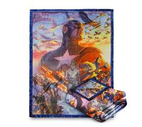 Marvel Captain America Transformation Fleece Throw Blanket - Soft Silk-Touch Lightweight Warm & Cozy Vibrant Super-Soldier Artwork Machine Washabl