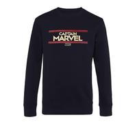 Marvel Captain Marvel Womens/Ladies Letters Sweatshirt NS5454